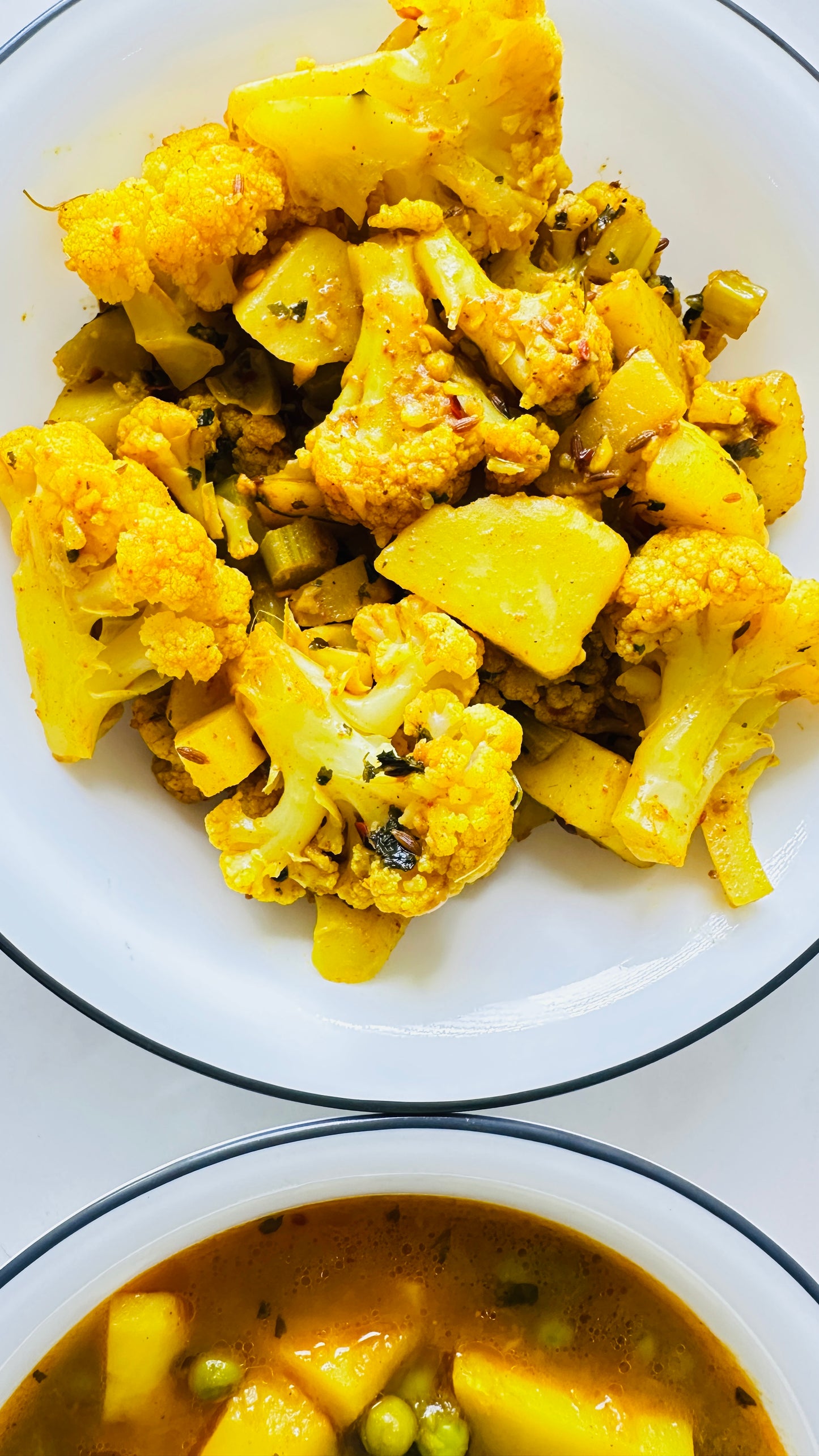 Aloo Gobi Sabzi (Potato & Cauliflower)