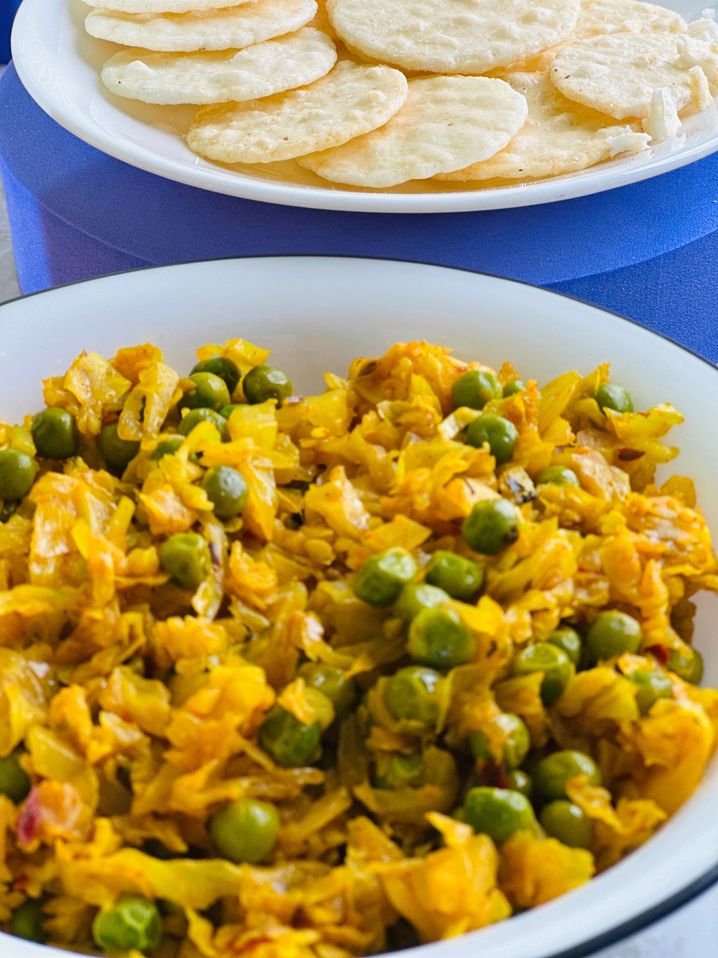 Cabbage & Peas Sabzi
