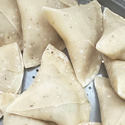 Frozen Uncooked Potato & Peas Samosa (Handmade)