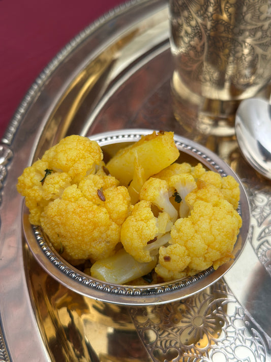 Aloo Gobi Sabzi (Potato & Cauliflower)