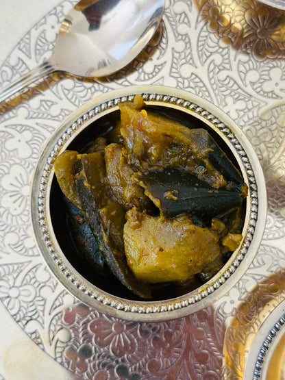 Benghan Sabzi (Eggplant)