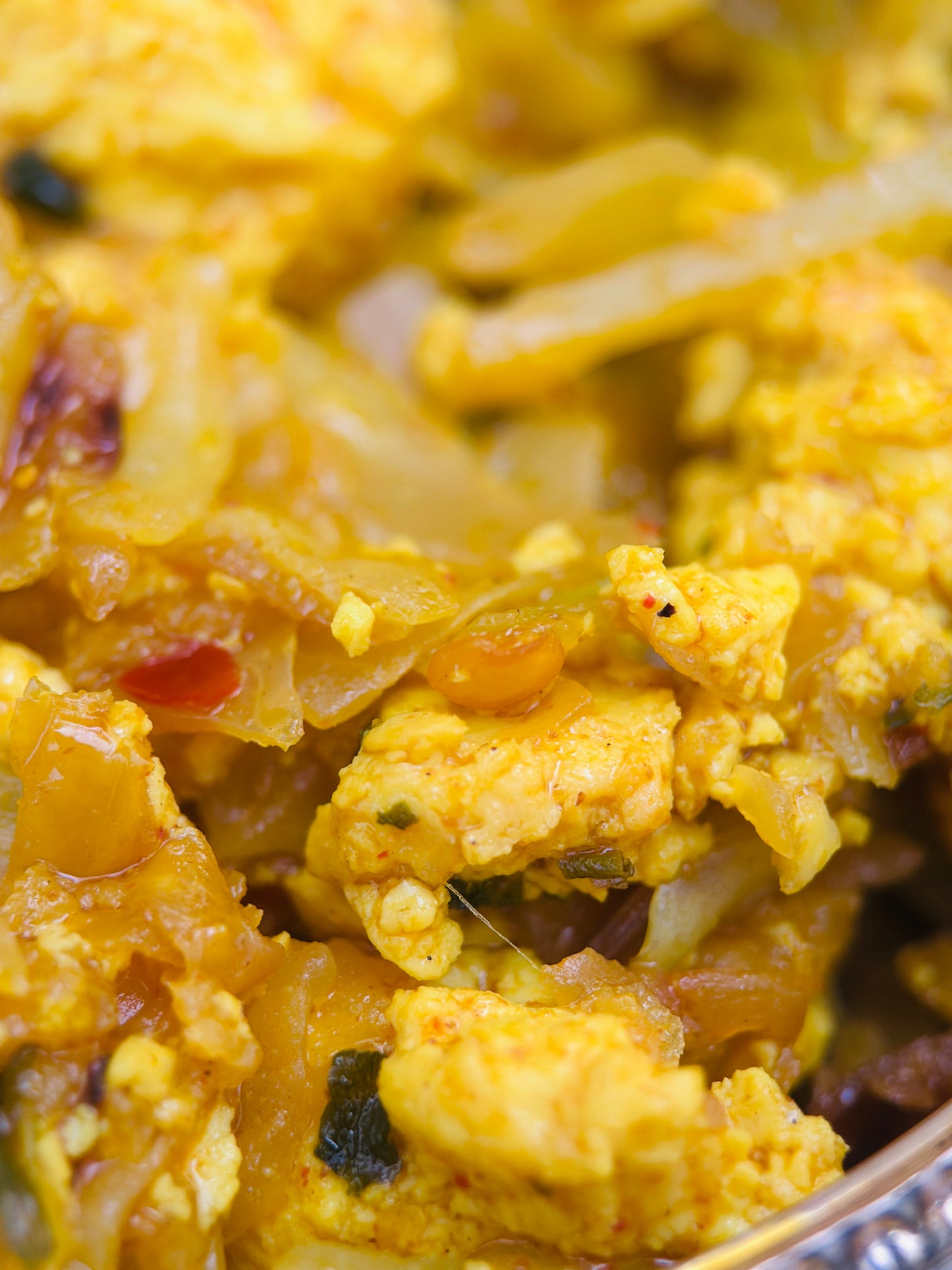 Cabbage & Tofu Sabzi