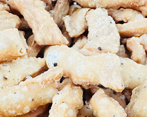 Royal Ruby Matri – traditional Punjabi crispy savoury crackers, handmade with spices, perfect for snacking with tea