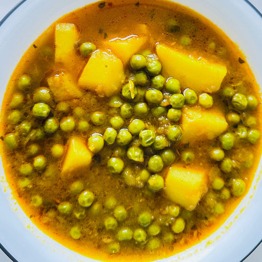 Aloo Matar Sabzi (Potato & Peas)